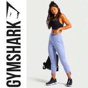 Gymshark Ruched Slim Fit Joggers Medium M Periwinkle Purple